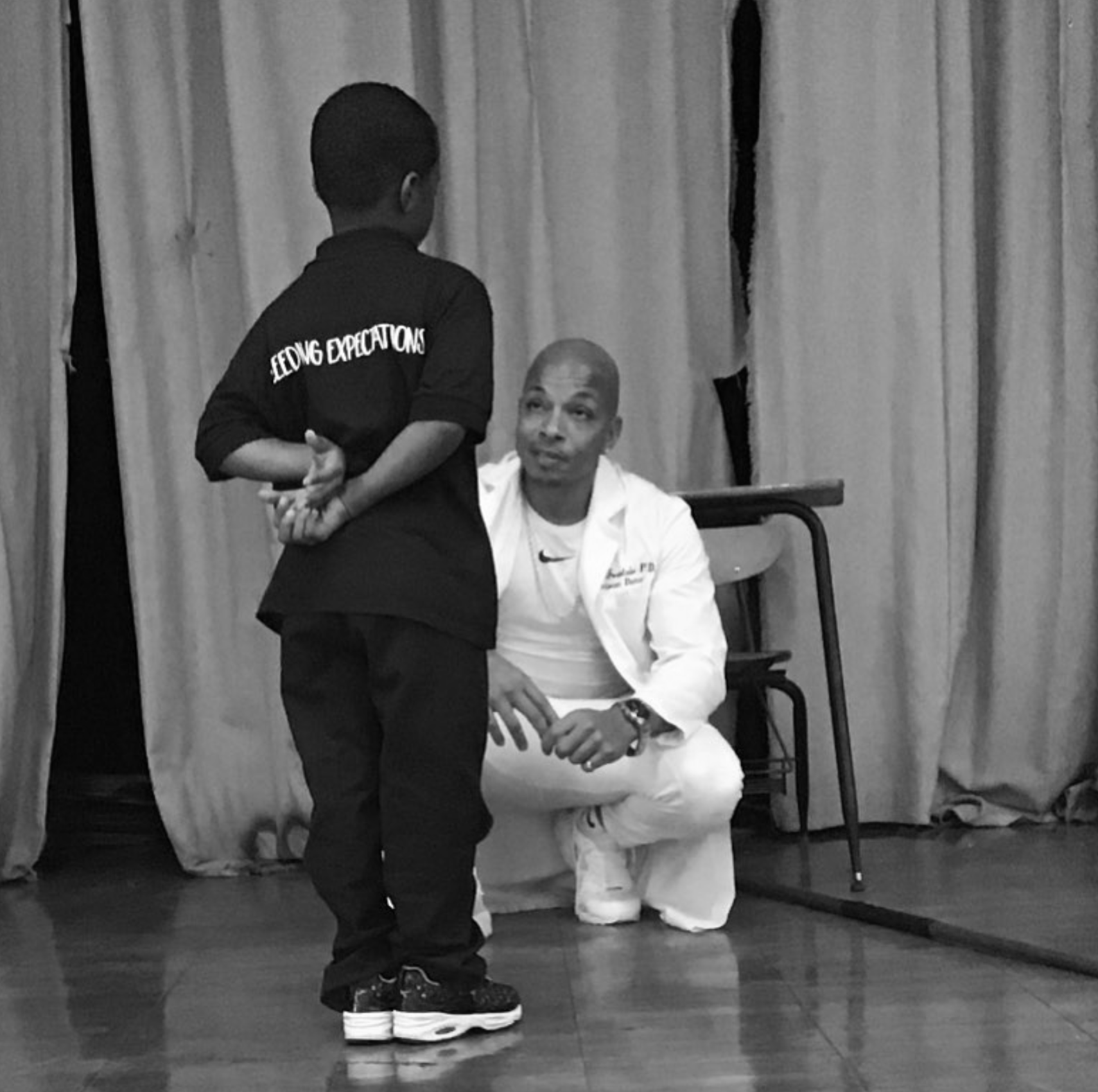 Myron Fountaine, Founder of The Prison Dr., mentoring youth