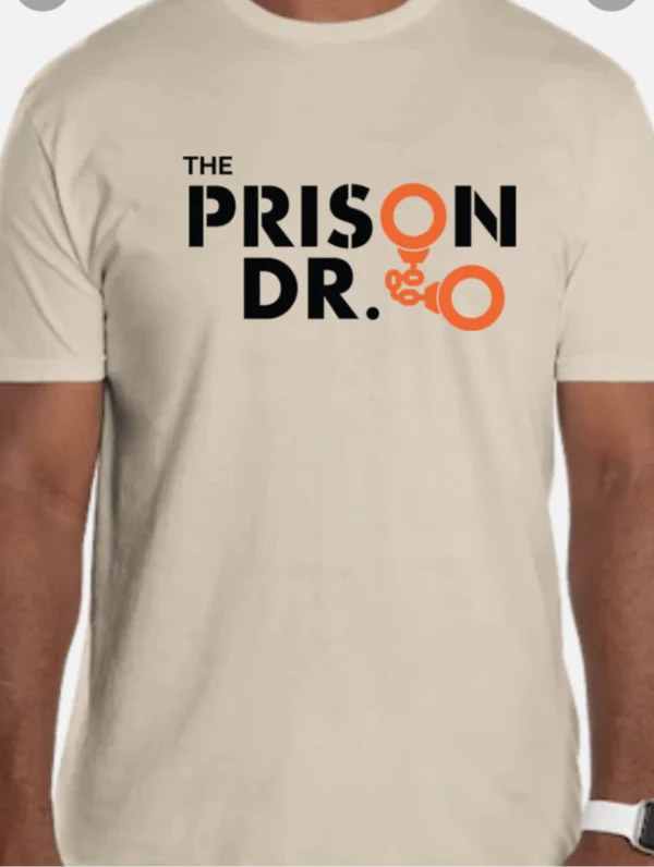 The Prison Dr T-Shirt- Front- Tan